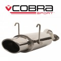 HN12 Cobra Sport Honda Civic Type R (EP3) 2000-06 Rear Box with Oval Tailpipe
